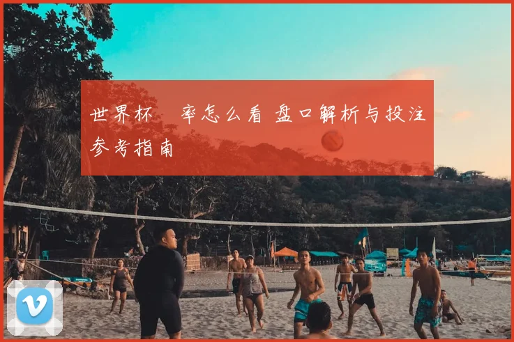 世界杯賠率怎么看 盘口解析与投注参考指南